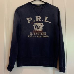 Polo Ralph Lauren Bulldog Vintage Style Sweatshirt